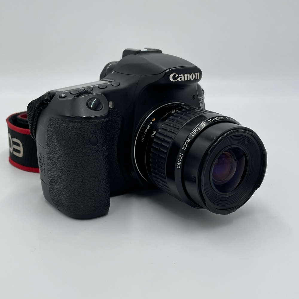 Canon EOS 60D 18.0MP Digital SLR Camera - Black (Kit w/ EF 35-80mm Lens)
